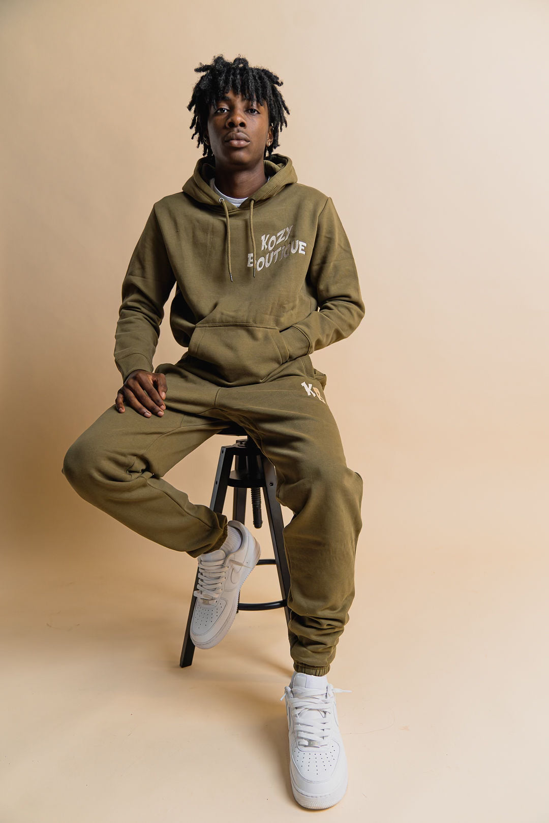 Kozy Military Green Sweatsuits