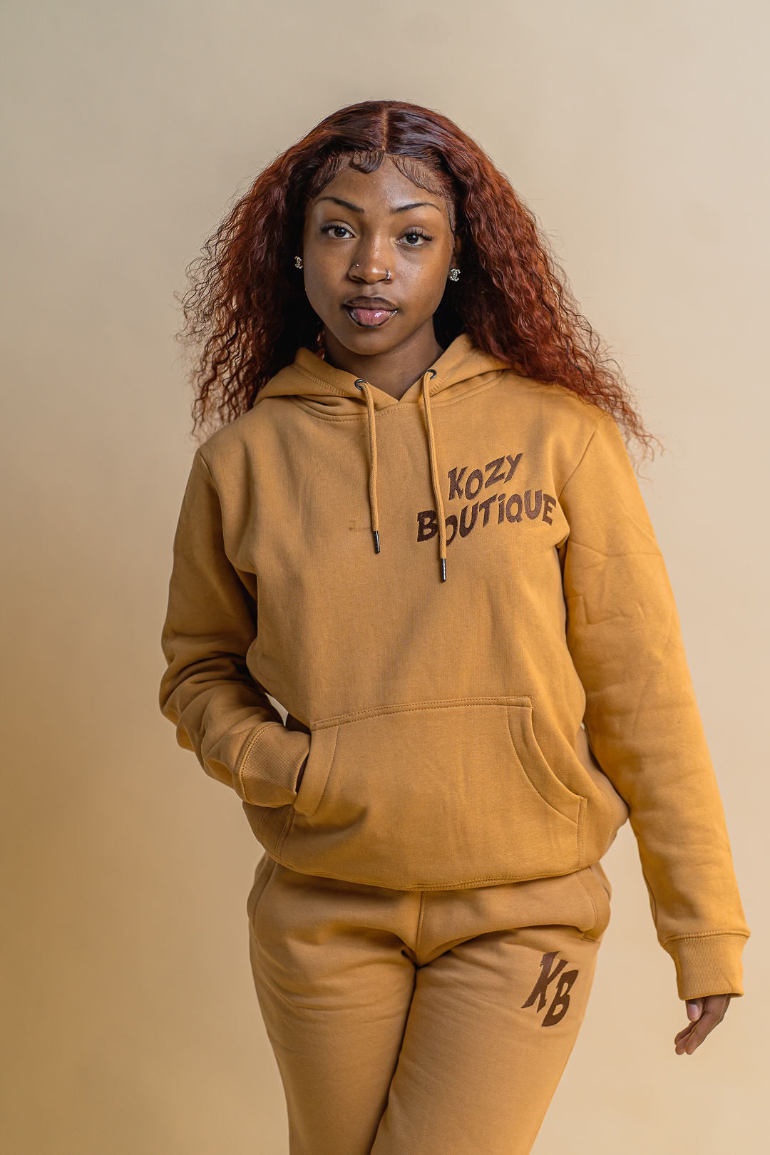 Camel Kozy Sweatsuit